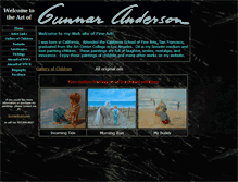 Tablet Screenshot of gunnarandersonart.com